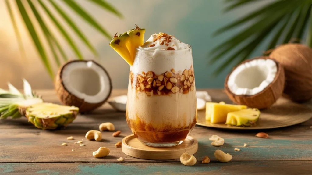 Peanut colada drink 2 2 Peanut colada drink